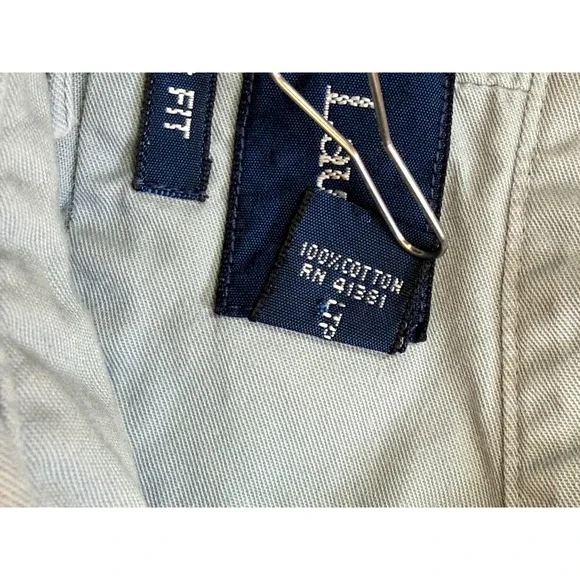 Vintage Ralph Lauren Button Down Mens XL Blue Gray Faded Classic Fit Shirt Pony - Picture 10 of 12